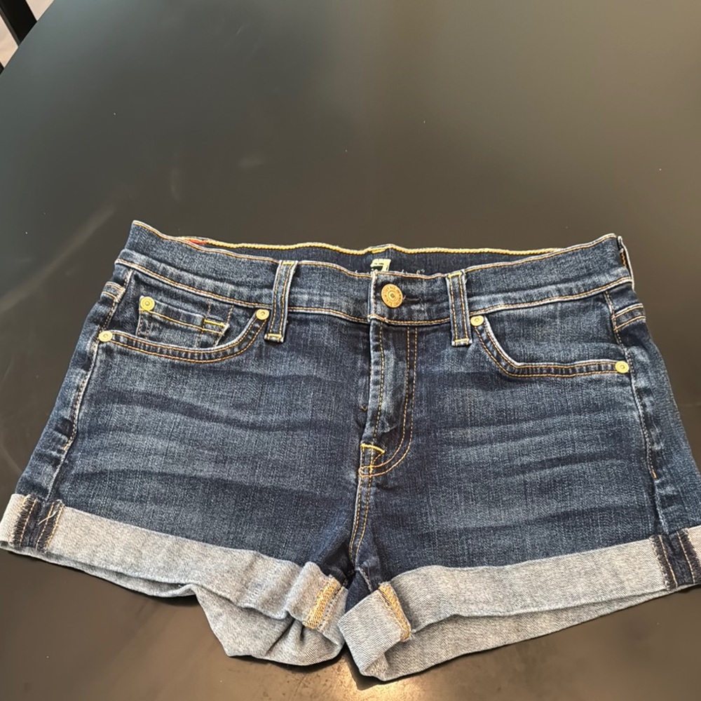 7 for all mankind Denim Shorts